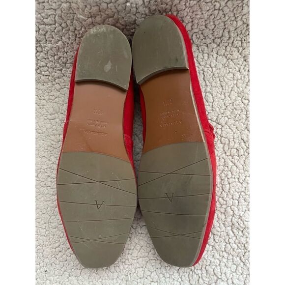 Aguatalia Women Ravy Glove Fit Flats Size 10.5 In Coral/ Excellent - Picture 5 of 5